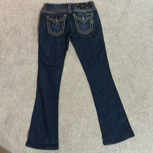 Miss Me bootcut denim sz 27, inseam 31”